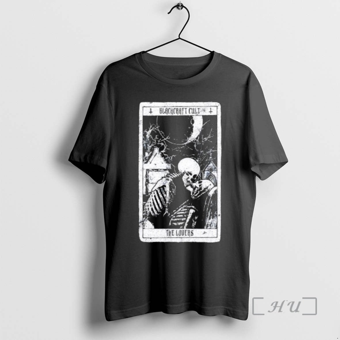 Trending Blackcraft Cult Lovers Tarot Skeleton T-Shirts, Hoodie, Sweatshirt | PopFlextees.com