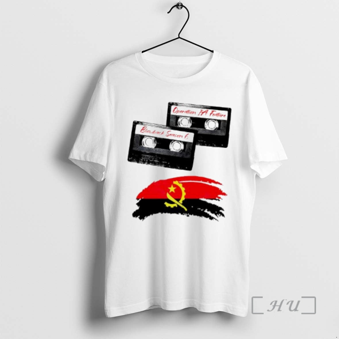 Trending Blowback Season 6 Podcast Operation Ia Feature Angola Flag T-Shirts, Hoodie, Sweatshirt | PopFlextees.com