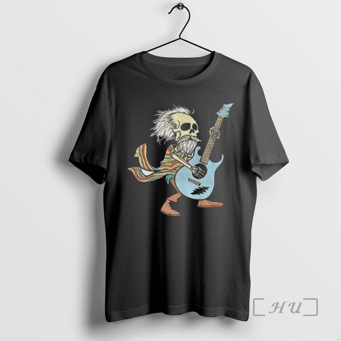 Trending Bob Weir Skeleton Playing Guitar Grateful Dead T-Shirts, Hoodie, Sweatshirt | PopFlextees.com