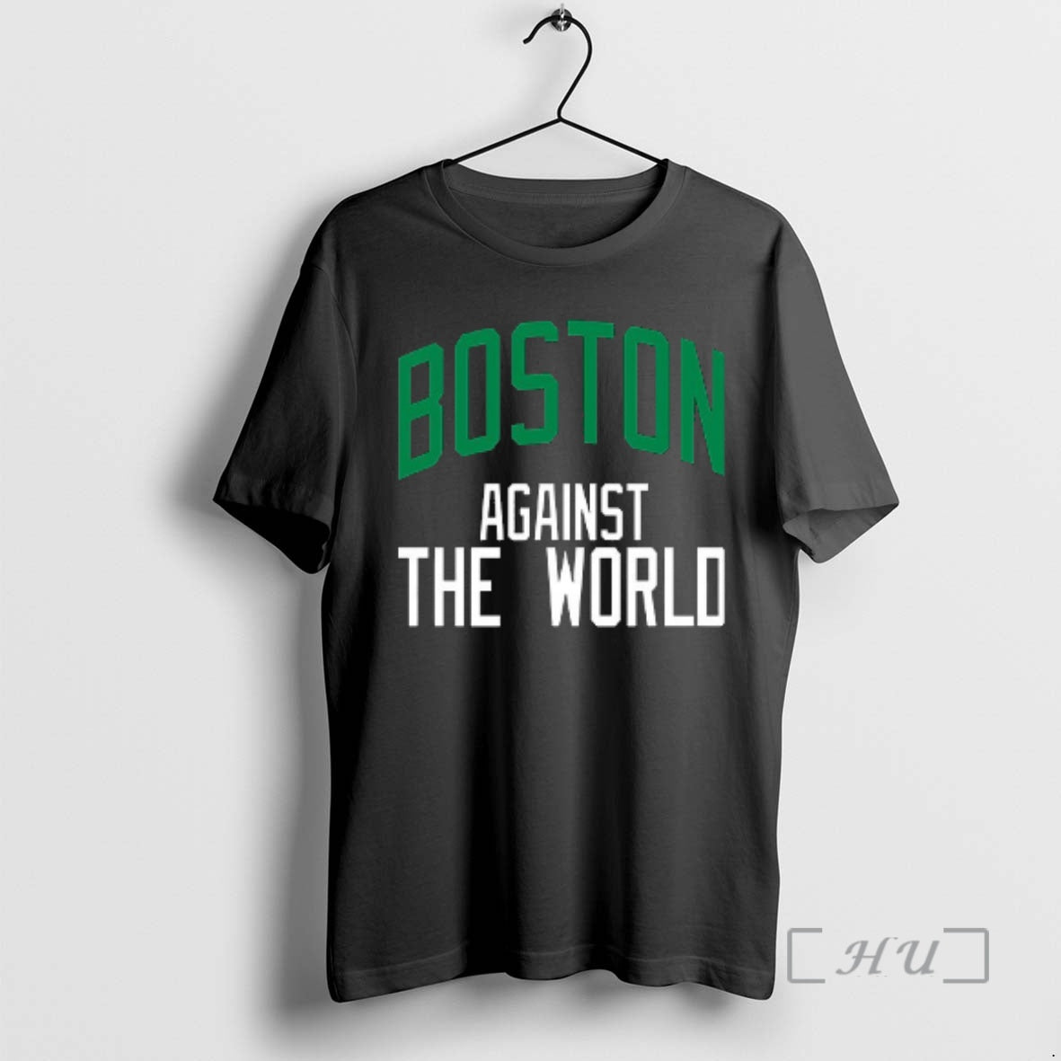 Trending Boston Celtics Against The World Earth Double Sided Graphic T-Shirts, Hoodie, Sweatshirt | PopFlextees.com