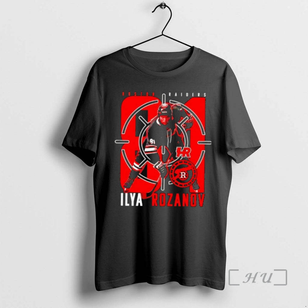 Trending Boston Raiders Ilya Rozanov Hockey Player T-Shirts, Hoodie, Sweatshirt | PopFlextees.com