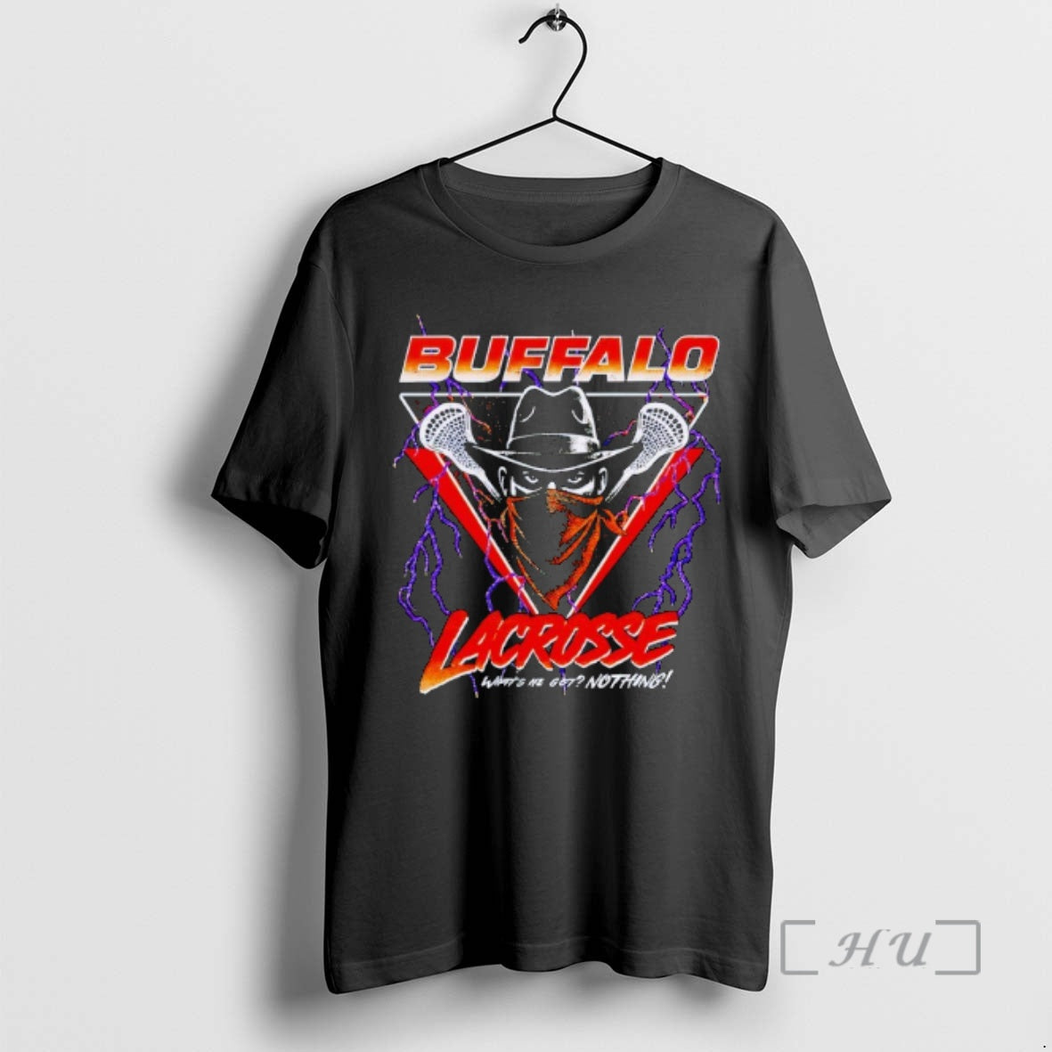 Trending Buffalo Lacrosse Whats He Got Nothing T-Shirts, Hoodie, Sweatshirt | PopFlextees.com