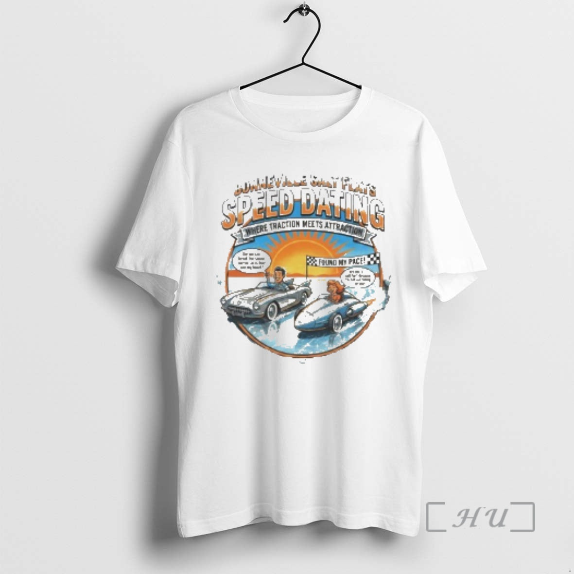 Trending Car Bonneville Salt Flats Speed Dating Classic T-Shirts, Hoodie, Sweatshirt | PopFlextees.com