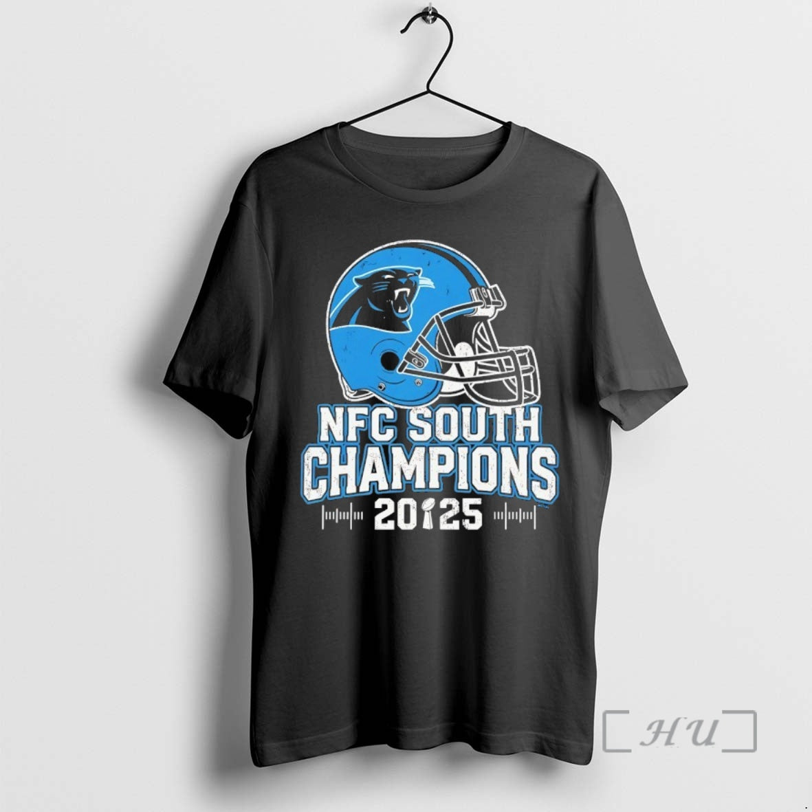 Trending Carolina Panthers Nfc South 2025 Champions Helmet T-Shirts, Hoodie, Sweatshirt | PopFlextees.com