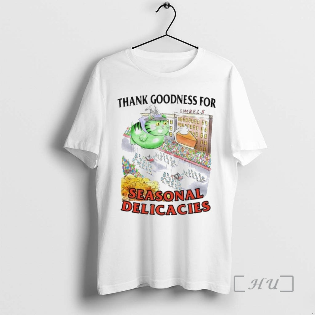 Trending Cat Wizard Thank Goodness For Seasonal Delicacies Ornaments T-Shirts, Hoodie, Sweatshirt | PopFlextees.com
