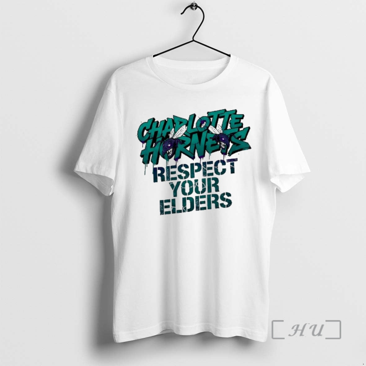 Trending Charlotte Hornets Respect Your Elders T-Shirts, Hoodie, Sweatshirt | PopFlextees.com