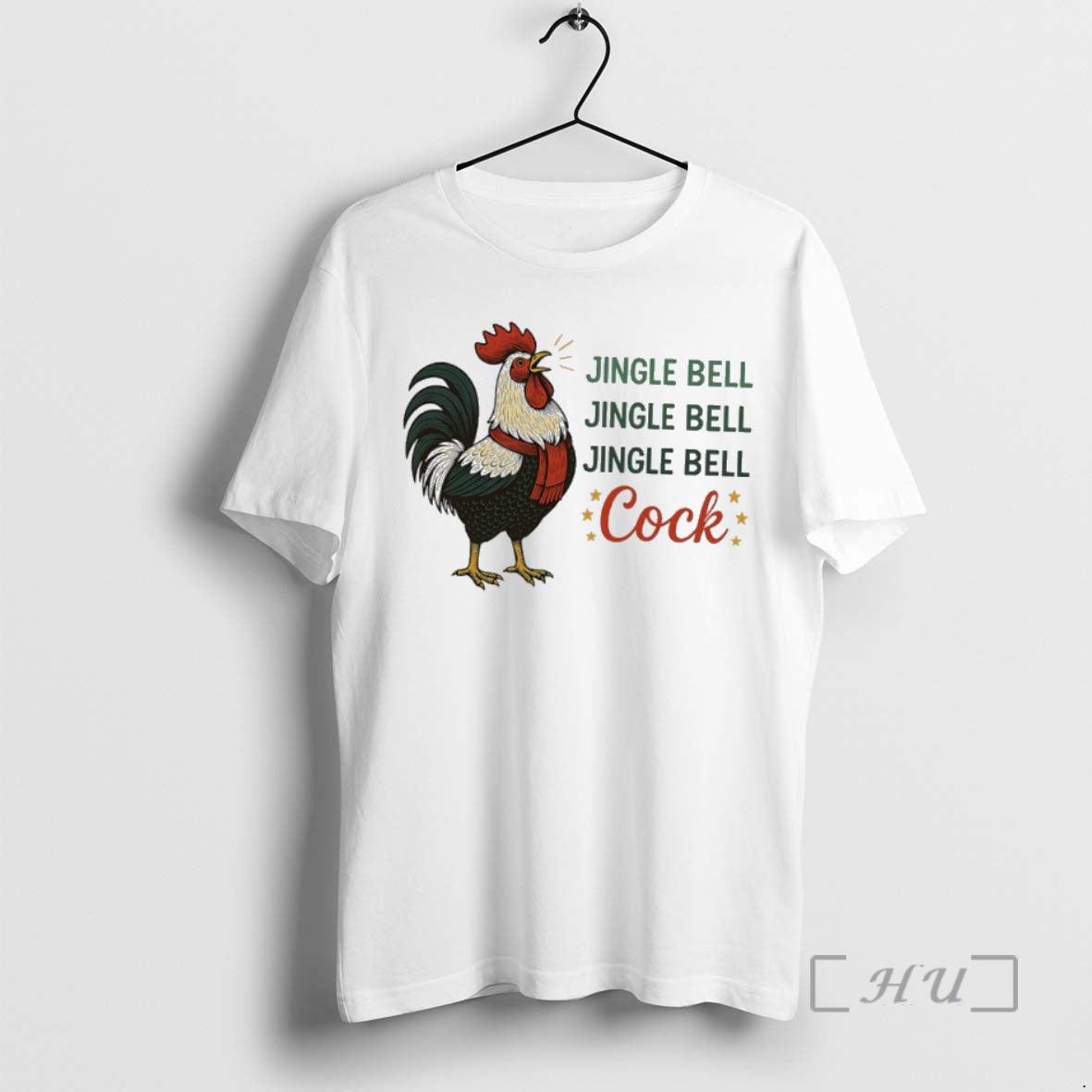 Trending Chicken Christmas Jingle Bell Jingle Bell Jingle Bell Cock T-Shirts, Hoodie, Sweatshirt | PopFlextees.com