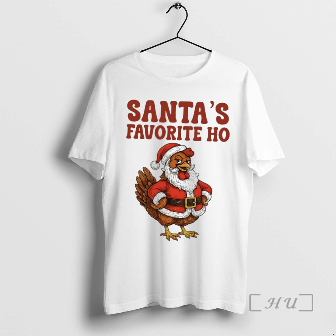 Trending Chicken Santas Favorite Ho Christmas T-Shirts, Hoodie, Sweatshirt | PopFlextees.com