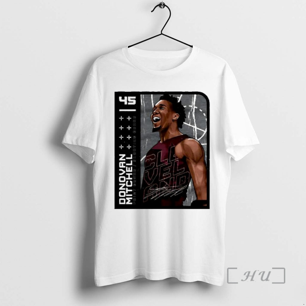 Trending Cleveland Cavaliers Donovan Mitchell 45 Card T-Shirts, Hoodie, Sweatshirt | PopFlextees.com