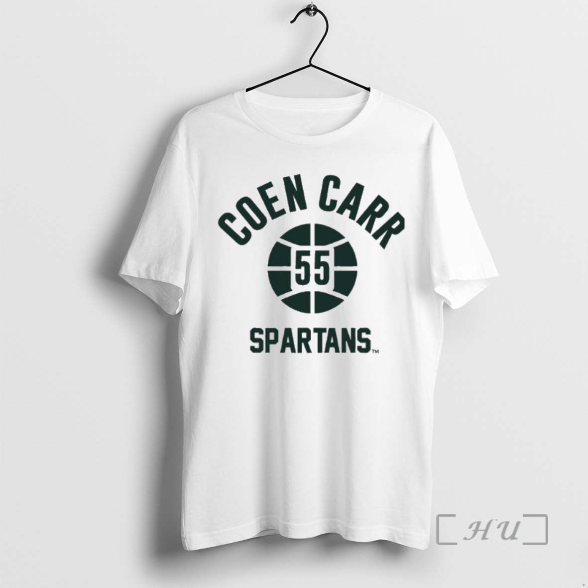 Trending Coen Carr Name Number Ball Michigan State Basketball T-Shirts, Hoodie, Sweatshirt | PopFlextees.com