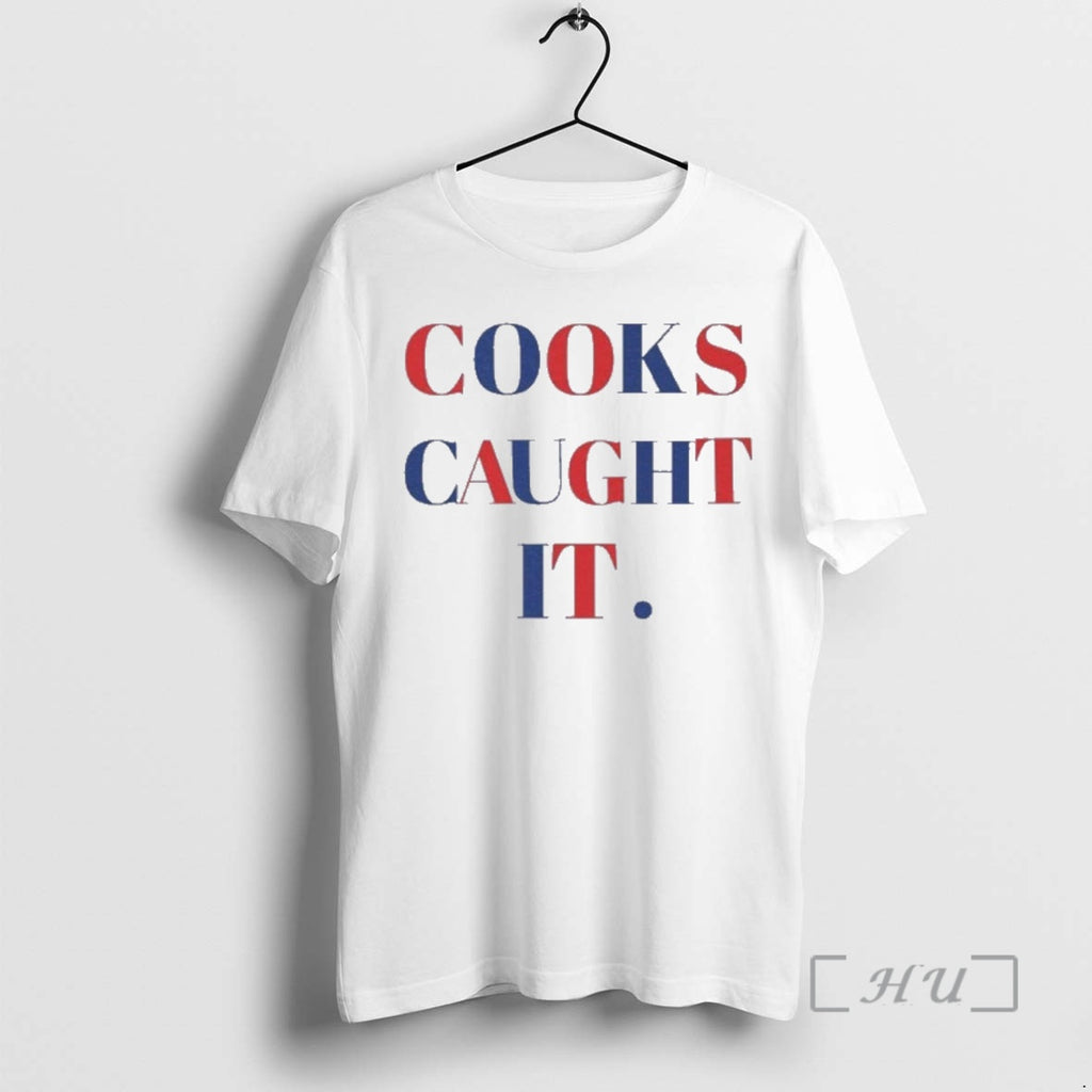 Trending Cooks Caught It Retro Red Blue T-Shirts, Hoodie, Sweatshirt | PopFlextees.com
