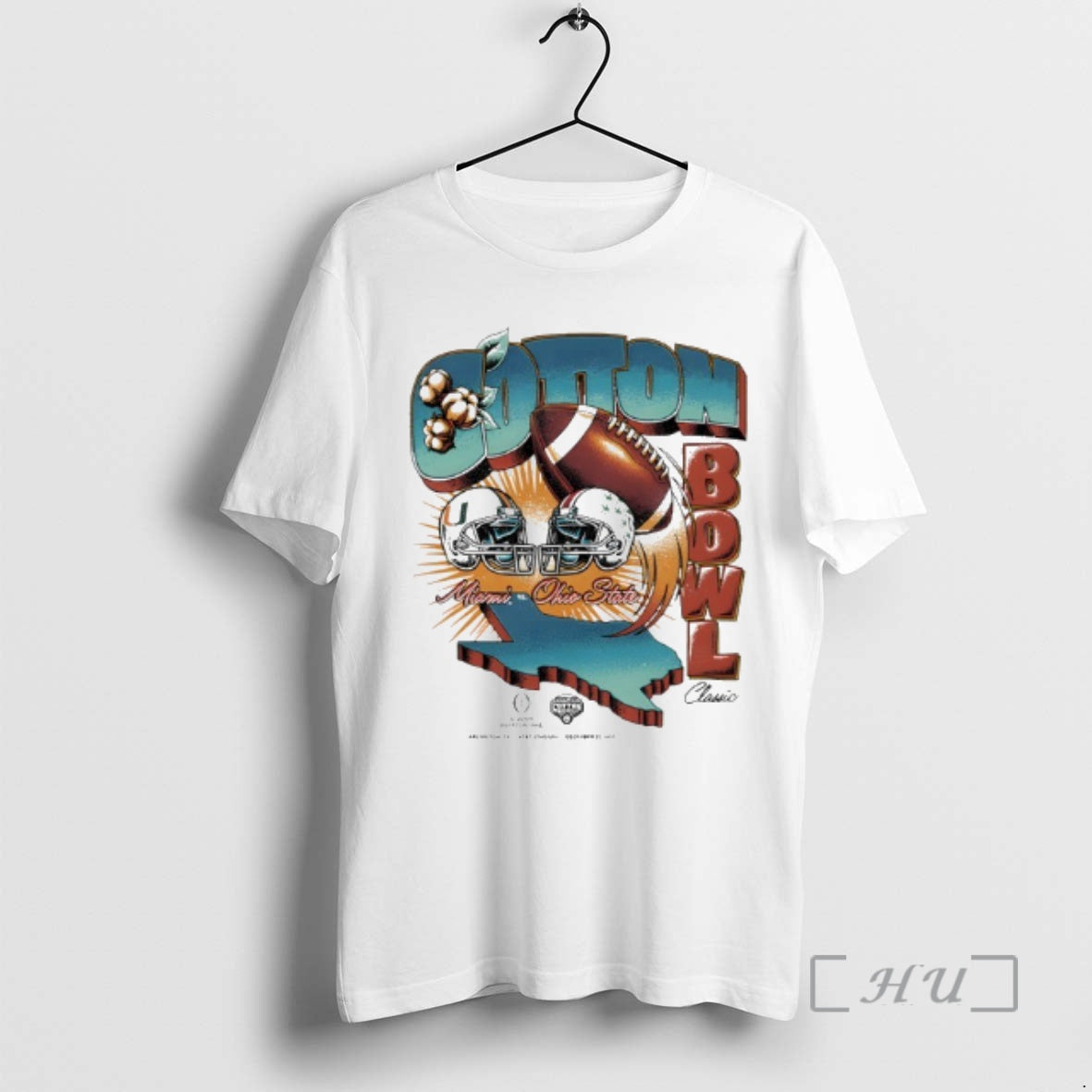 Trending Cotton Bowl Classic 2025 Miami Vs Ohio State Matchup T-Shirts, Hoodie, Sweatshirt | PopFlextees.com