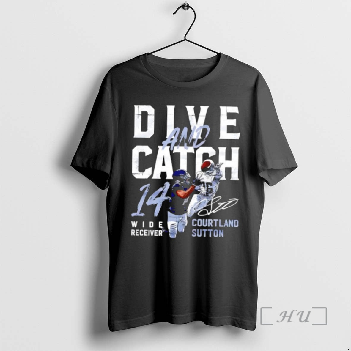 Trending Courtland Sutton Dive And Catch T-Shirts, Hoodie, Sweatshirt | PopFlextees.com
