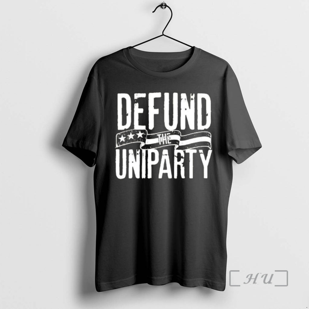 Trending Defund The Uniparty Us Flag T-Shirts, Hoodie, Sweatshirt | PopFlextees.com