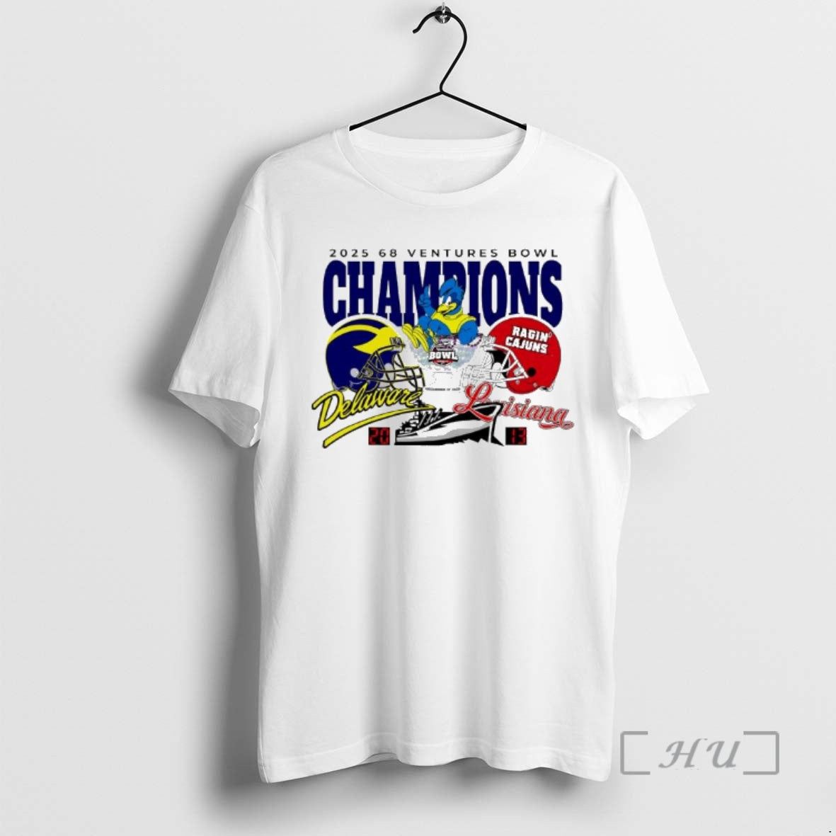 Trending Delaware Blue Hens Vs Louisiana Ragin Cajuns Victory 2025 68 Ventures Bowl Held T-Shirts, Hoodie, Sweatshirt