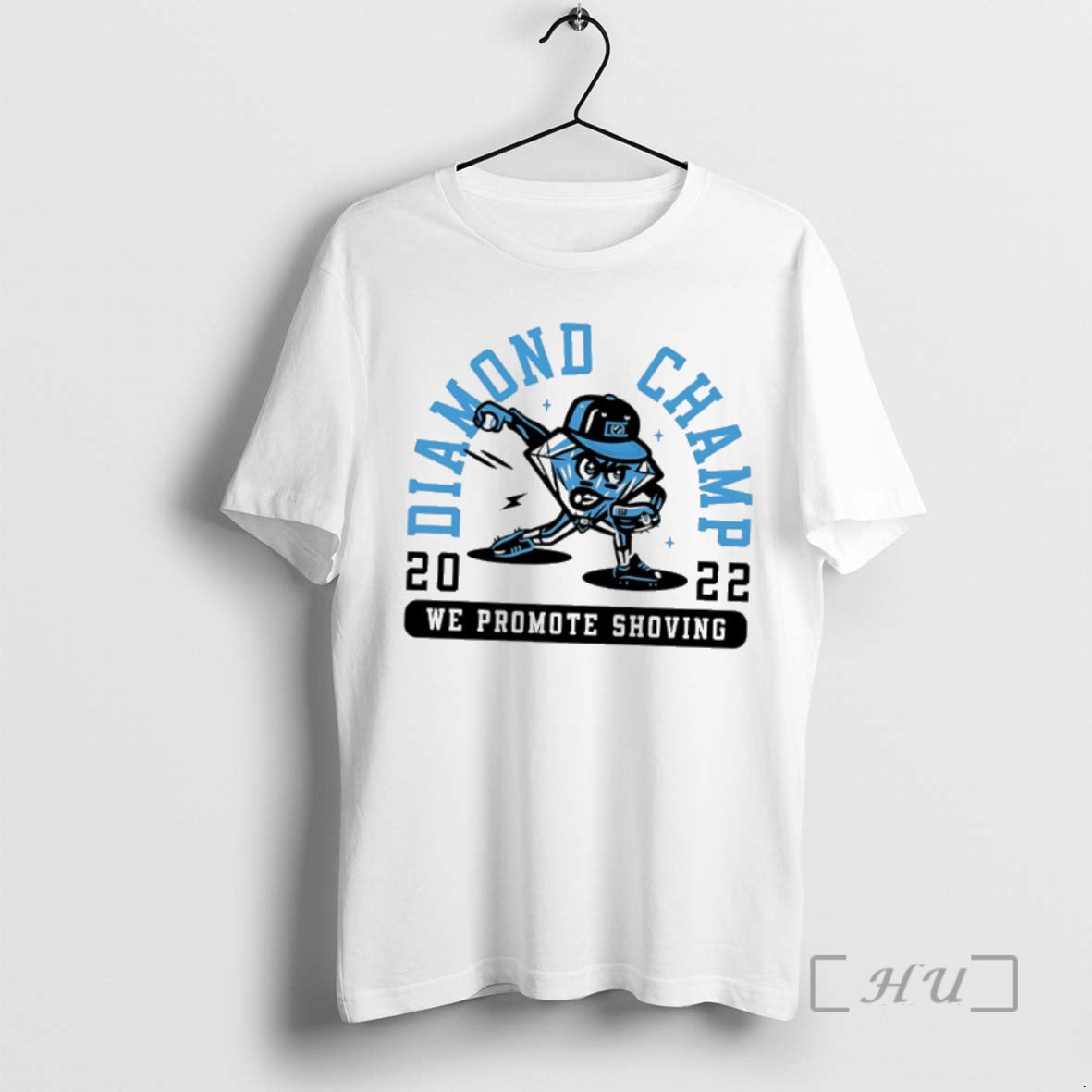 Trending Diamond Champ Baseball 2022 We Promote Shoving T-Shirts, Hoodie, Sweatshirt | PopFlextees.com