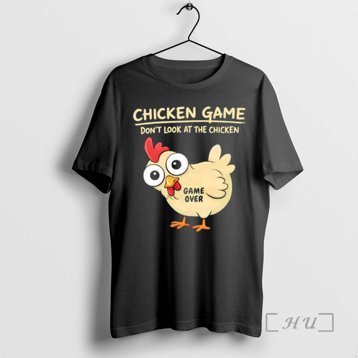 Trending Dont Look At The Chicken Game Over Advanced T-Shirts, Hoodie, Sweatshirt | PopFlextees.com
