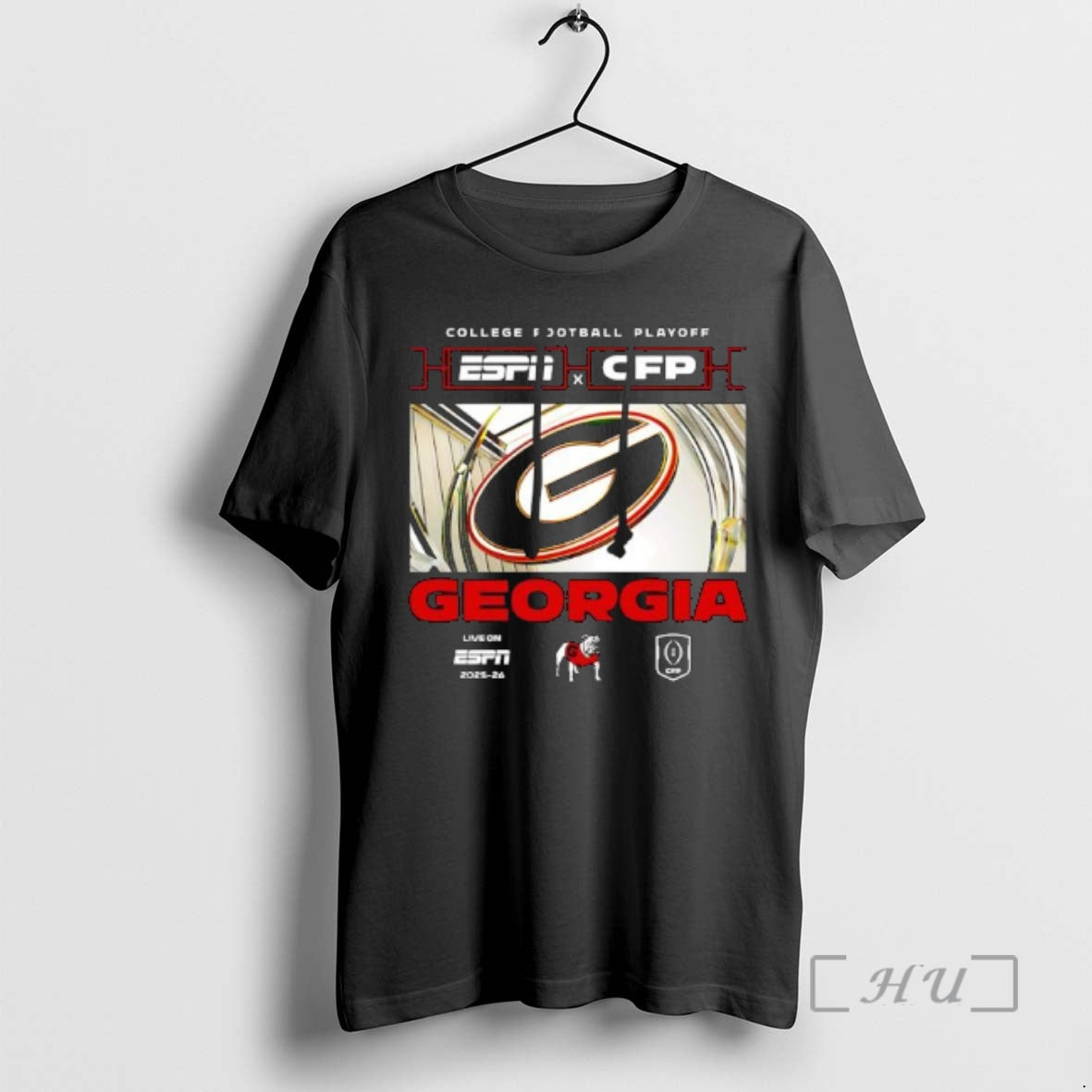 Trending Espn X Cfp Georgia 2025 2026 College Football Playoff T-Shirts, Hoodie, Sweatshirt | PopFlextees.com