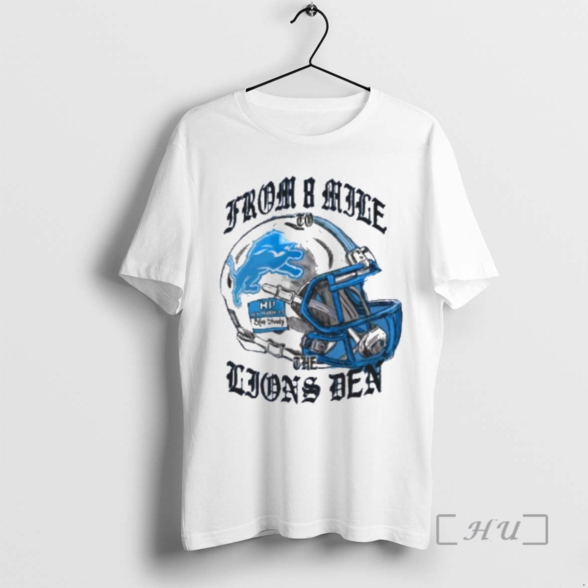 Trending Eminem X Detroit Lions From 8 Mile To The Lions Den Premium T Shirts Hoodie, Sweatshirt | PopFlextees.com