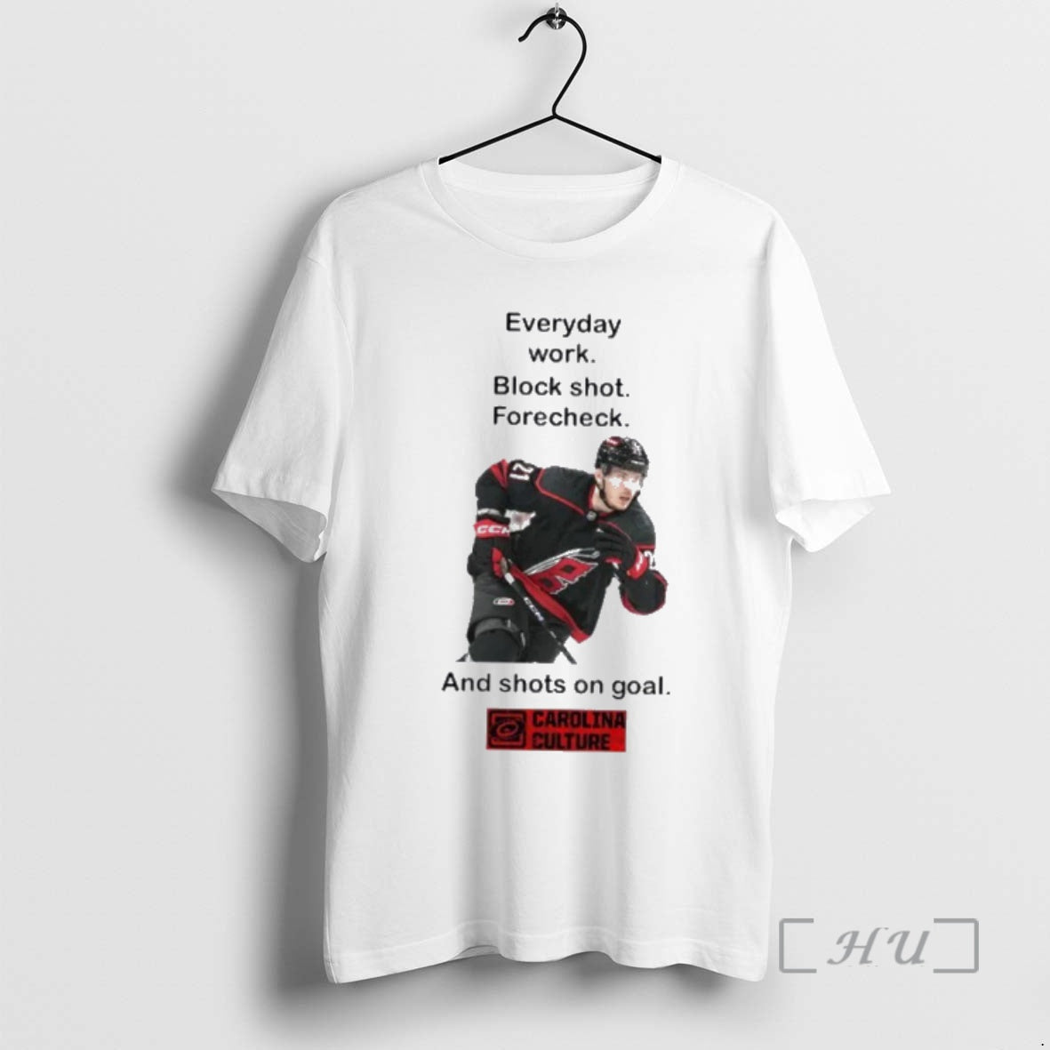 Trending Everyday Work Block Shot Forecheck And Shots On Goal T-Shirts, Hoodie, Sweatshirt | PopFlextees.com