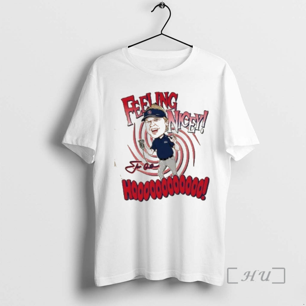 Trending Feeling Nicey Hoooooooooooo Caricature Signature T-Shirts, Hoodie, Sweatshirt | PopFlextees.com