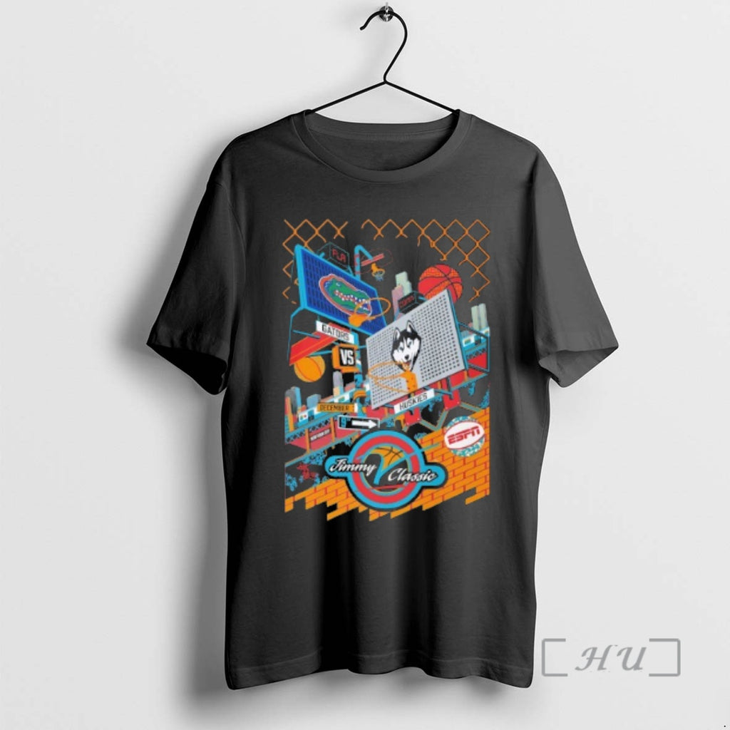 Trending Florida Vs Uconn 2025 Jimmy V Classic Basketball T-Shirts, Hoodie, Sweatshirt | PopFlextees.com