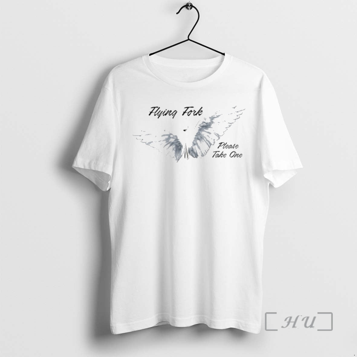 Trending Flying Fork Please Take One Graphic T-Shirts, Hoodie, Sweatshirt | PopFlextees.com