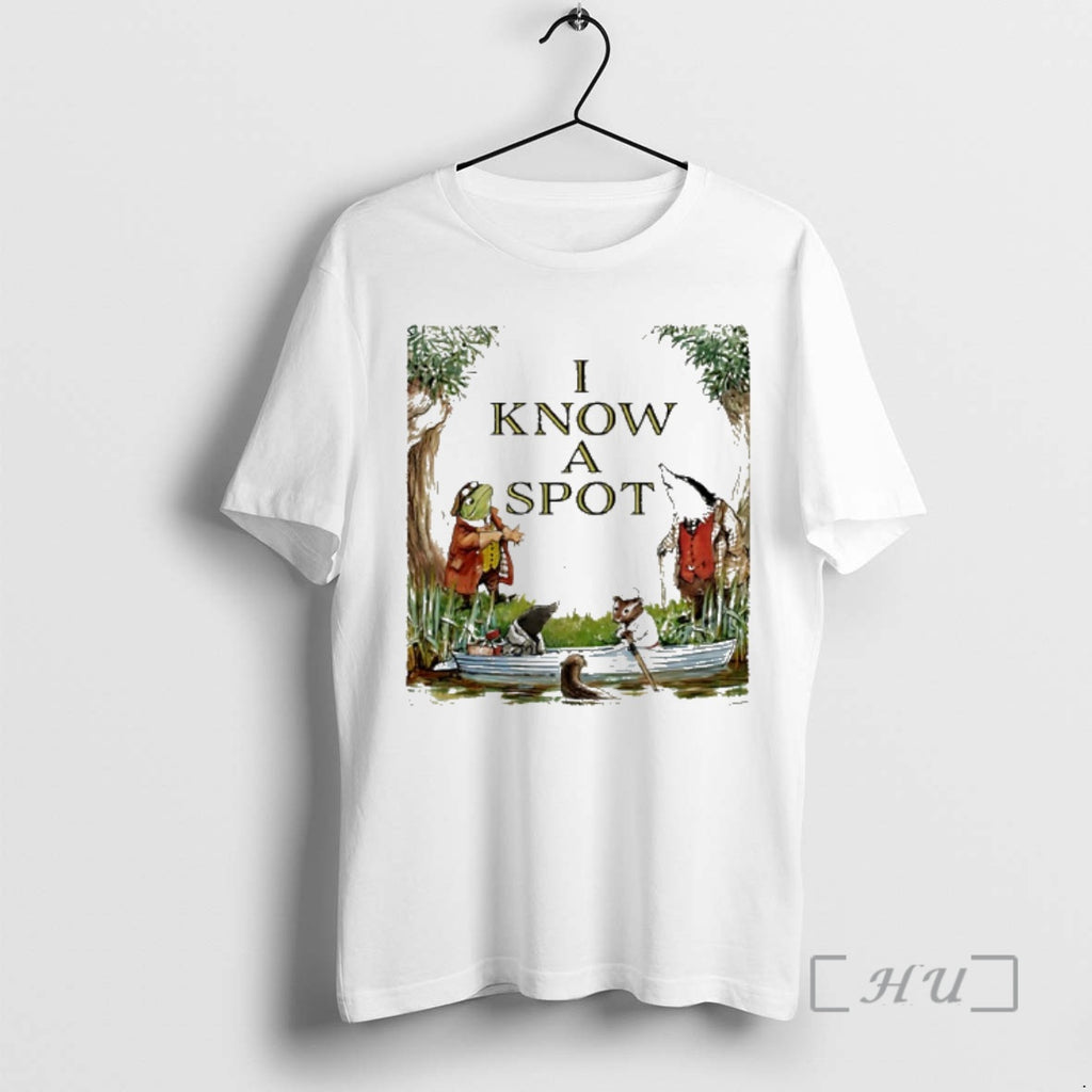 Trending Frog I Know A Spot T-Shirts, Hoodie, Sweatshirt | PopFlextees.com