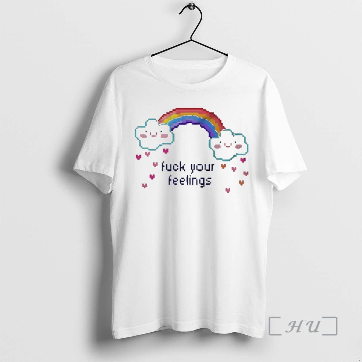 Trending Fuck Your Feelings Rainbow T-Shirts, Hoodie, Sweatshirt | PopFlextees.com
