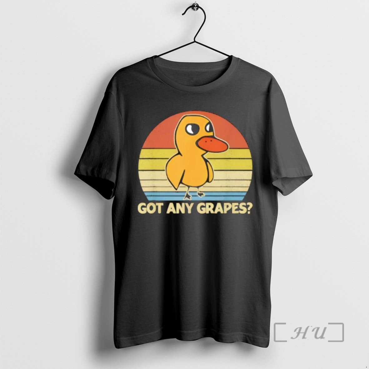 Trending Funny Duck Got Any Grapes Graphic Summer Humor Duck Meme Premium T Shirts Sweater Hoodie, Sweatshirt