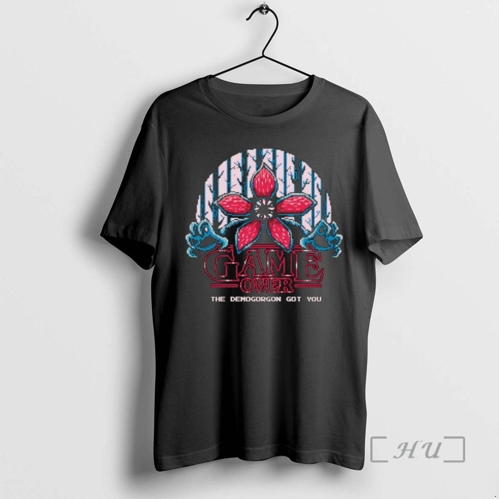 Trending Game Over The Demogorgon Got You T-Shirts, Hoodie, Sweatshirt | PopFlextees.com
