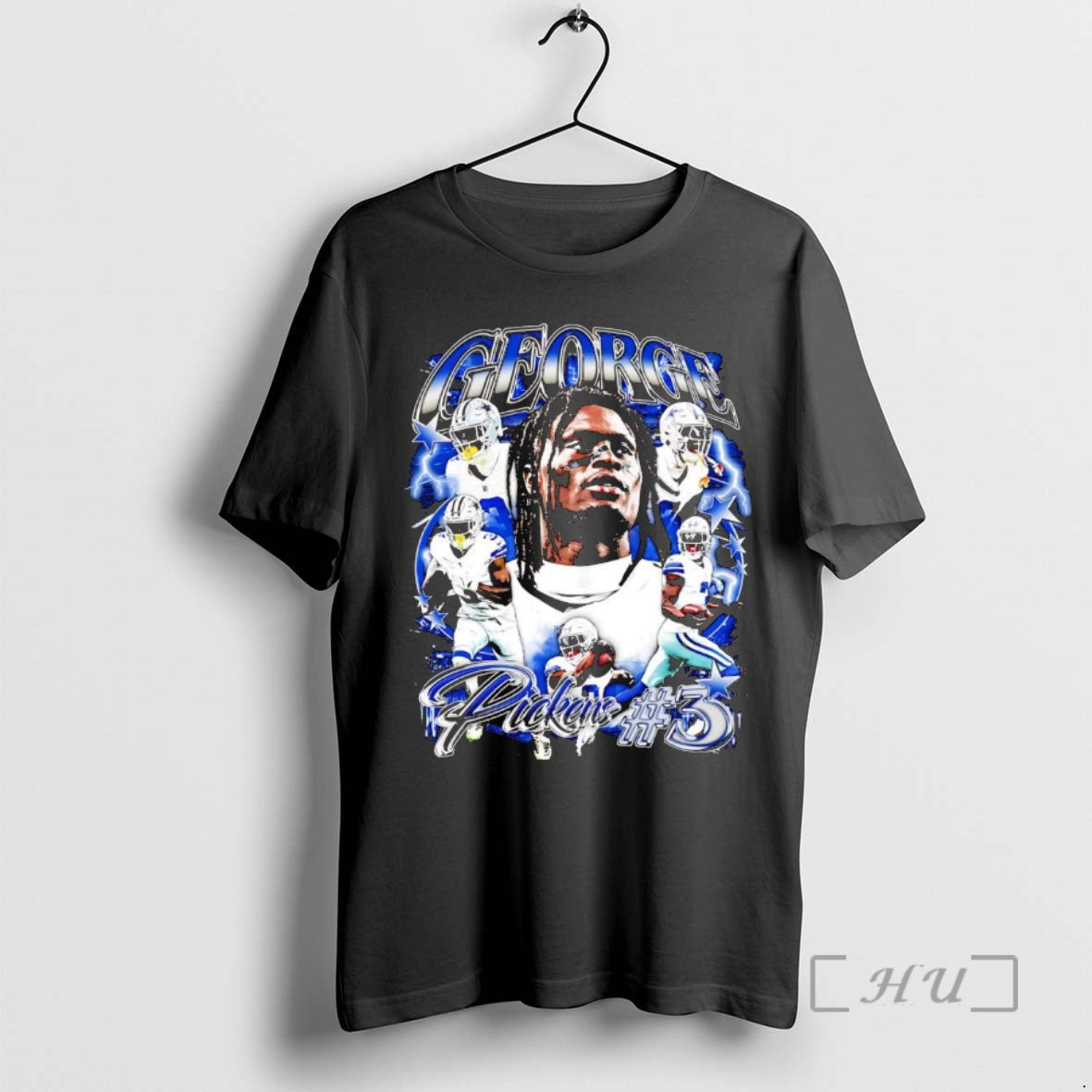 Trending George Pickens Big Face Picture Collage Dallas Cowboys T-Shirts, Hoodie, Sweatshirt | PopFlextees.com