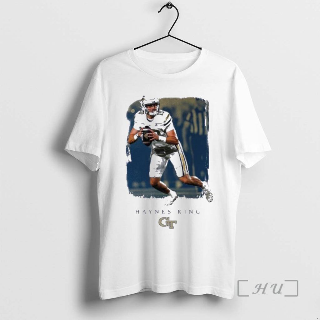 Trending Georgia Tech Yellow Jackets Football 10 Haynes King T-Shirts, Hoodie, Sweatshirt | PopFlextees.com
