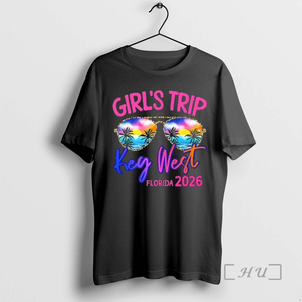 Trending Girls Trip Key West Florida 2026 Vacation T-Shirts, Hoodie, Sweatshirt | PopFlextees.com