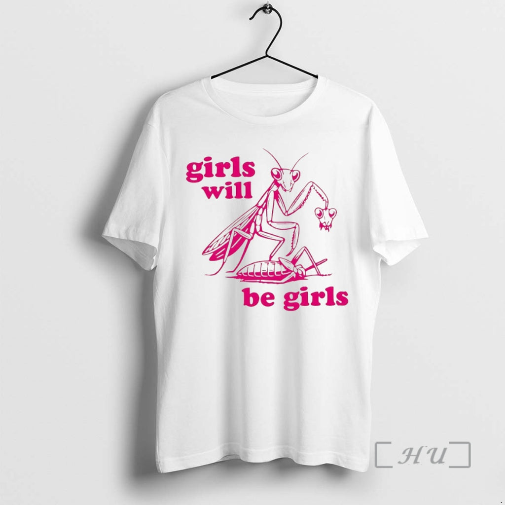 Trending Girls Will Be Girls Circle T-Shirts, Hoodie, Sweatshirt | PopFlextees.com