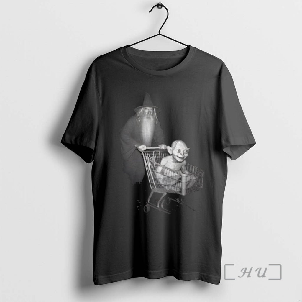 Trending Goblin Pushing Cart Lotr Meme T-Shirts, Hoodie, Sweatshirt | PopFlextees.com