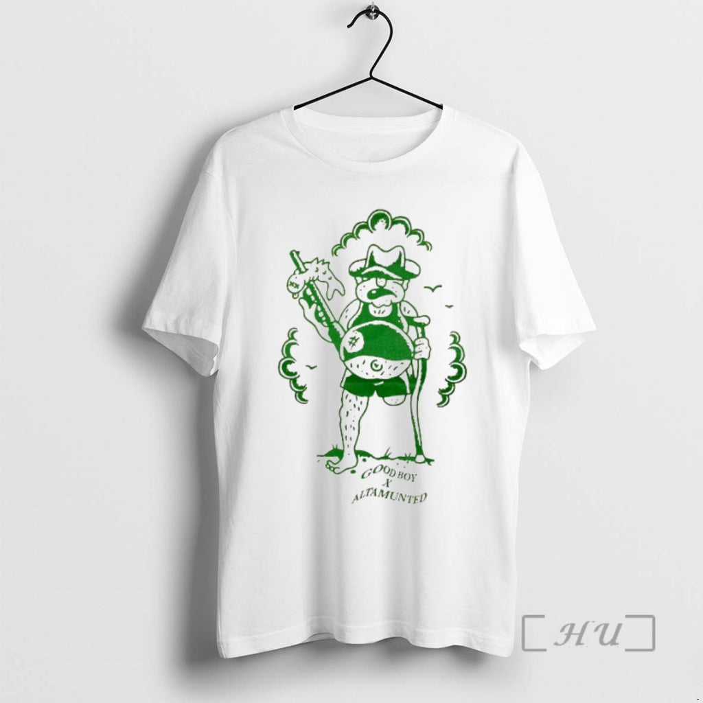 Trending Good Boy Altamunted X Good Boy Fishing With A Shotgun Premium T Shirts Sweater Hoodie, Sweatshirt | PopFlextees.com