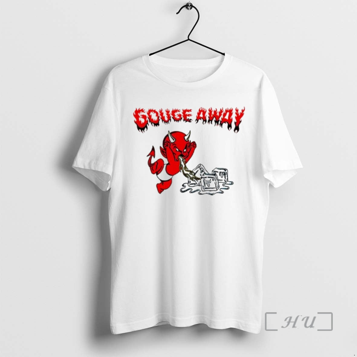 Trending Gouge Away Evil And Ice Graphic T-Shirts, Hoodie, Sweatshirt | PopFlextees.com