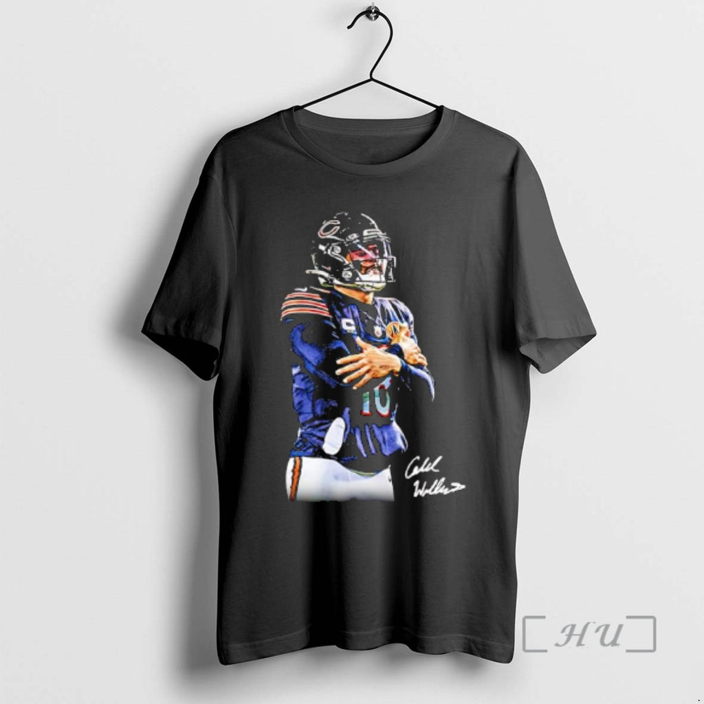 Trending Green Bay Packers Caleb Williams Cols Signature Graphic T-Shirts, Hoodie, Sweatshirt | PopFlextees.com