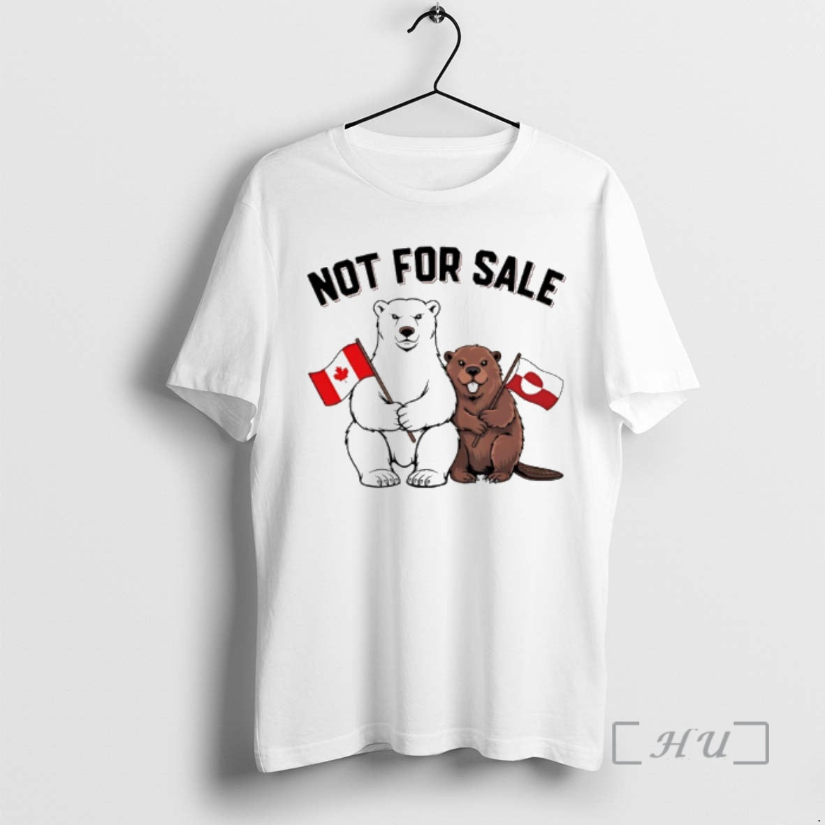 Trending Greenland Is Not For Sale Bear And Beaver T-Shirts, Hoodie, Sweatshirt | PopFlextees.com