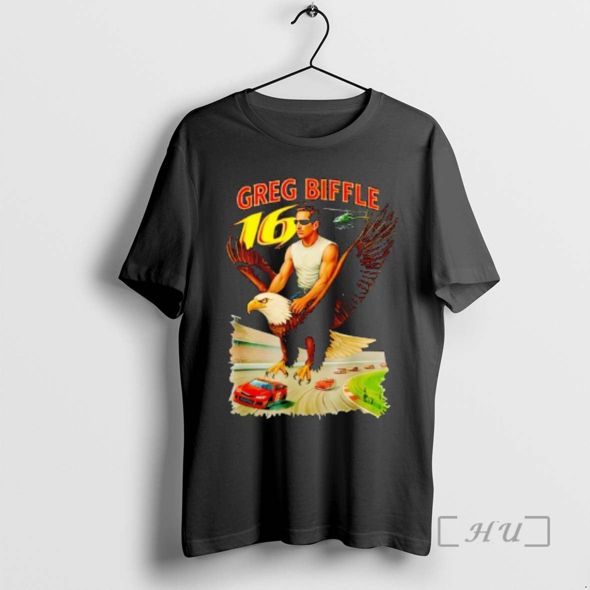 Trending Greg Biffle 16 Eagle Man Graphic T-Shirts, Hoodie, Sweatshirt | PopFlextees.com