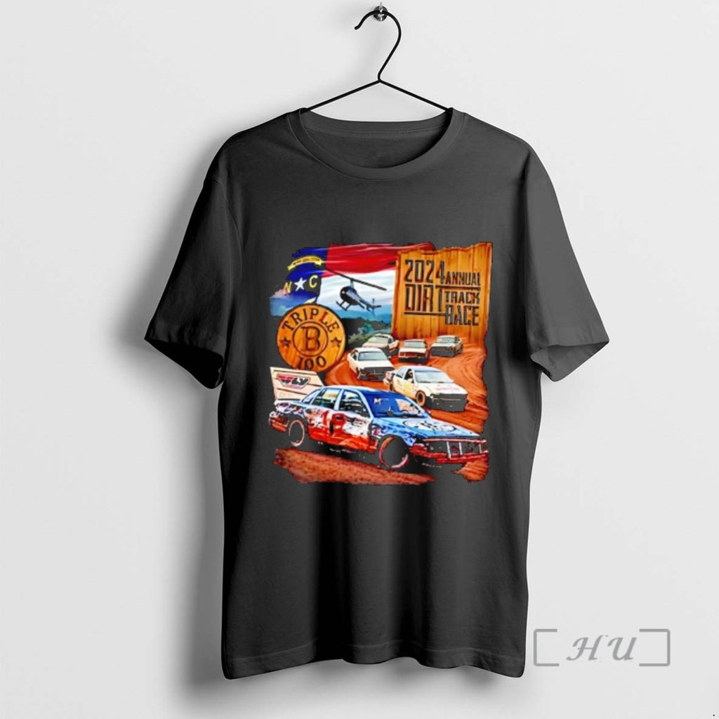 Trending Greg Biffle Triple B 100 2024 Dirt Annual Track Bace Premium T Shirts Sweater Hoodie, Sweatshirt | PopFlextees.com