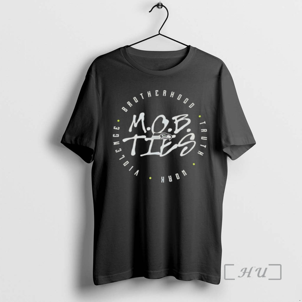 Trending Grey Zabel Seahawks Mob Ties Brotherhood Truth Work Violence T-Shirts, Hoodie, Sweatshirt | PopFlextees.com