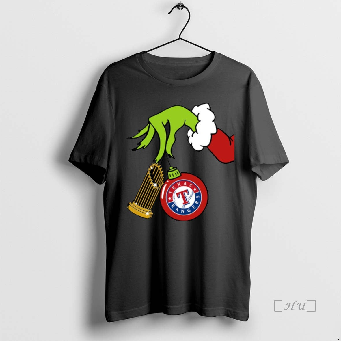 Trending Grinch Hand Texas Rangers Champions Trophy Christmas T-Shirts, Hoodie, Sweatshirt | PopFlextees.com