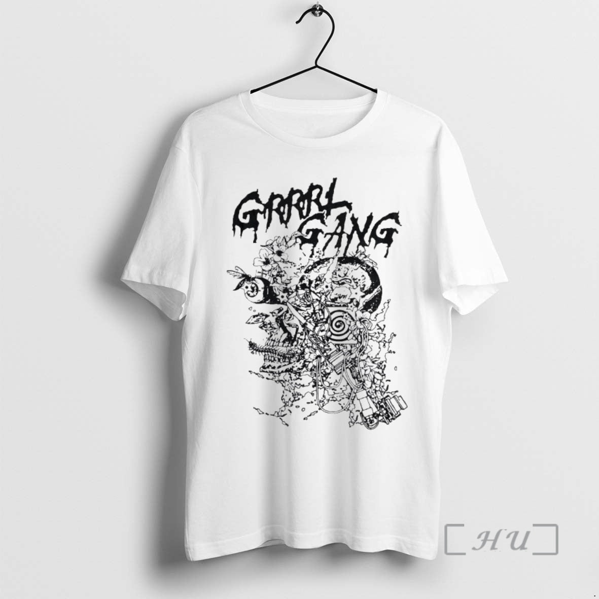 Trending Grrrl Gang X Behelit Press Electric Bloom Indie T-Shirts, Hoodie, Sweatshirt | PopFlextees.com