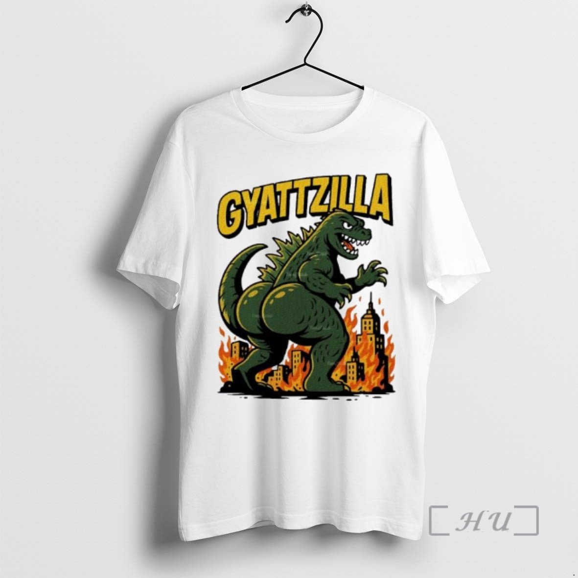 Trending Gyattzilla Gyatt X Godzilla Ornaments T-Shirts, Hoodie, Sweatshirt | PopFlextees.com