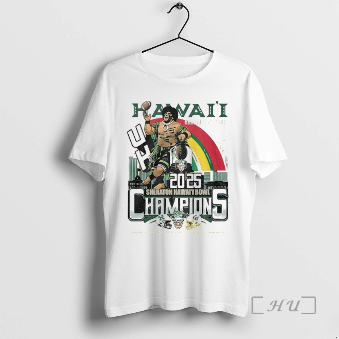 Trending Hawaii Rainbow Warriors Football 2025 Sheraton Hawaii Bowl Champions T-Shirts, Hoodie, Sweatshirt | PopFlextees.com