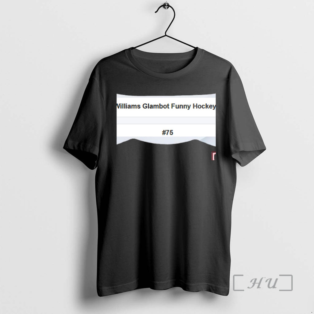 Trending Hudson Williams Glambot Funny Hockey Romance T-Shirts, Hoodie, Sweatshirt | PopFlextees.com
