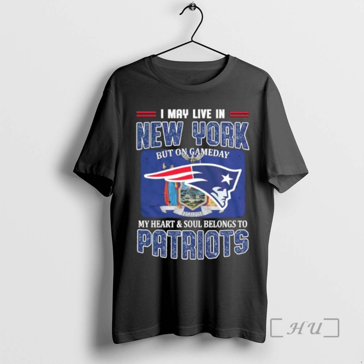 Trending I May Live New York But Gameday My Heart Soul Belongs T-Shirts, Hoodie, Sweatshirt