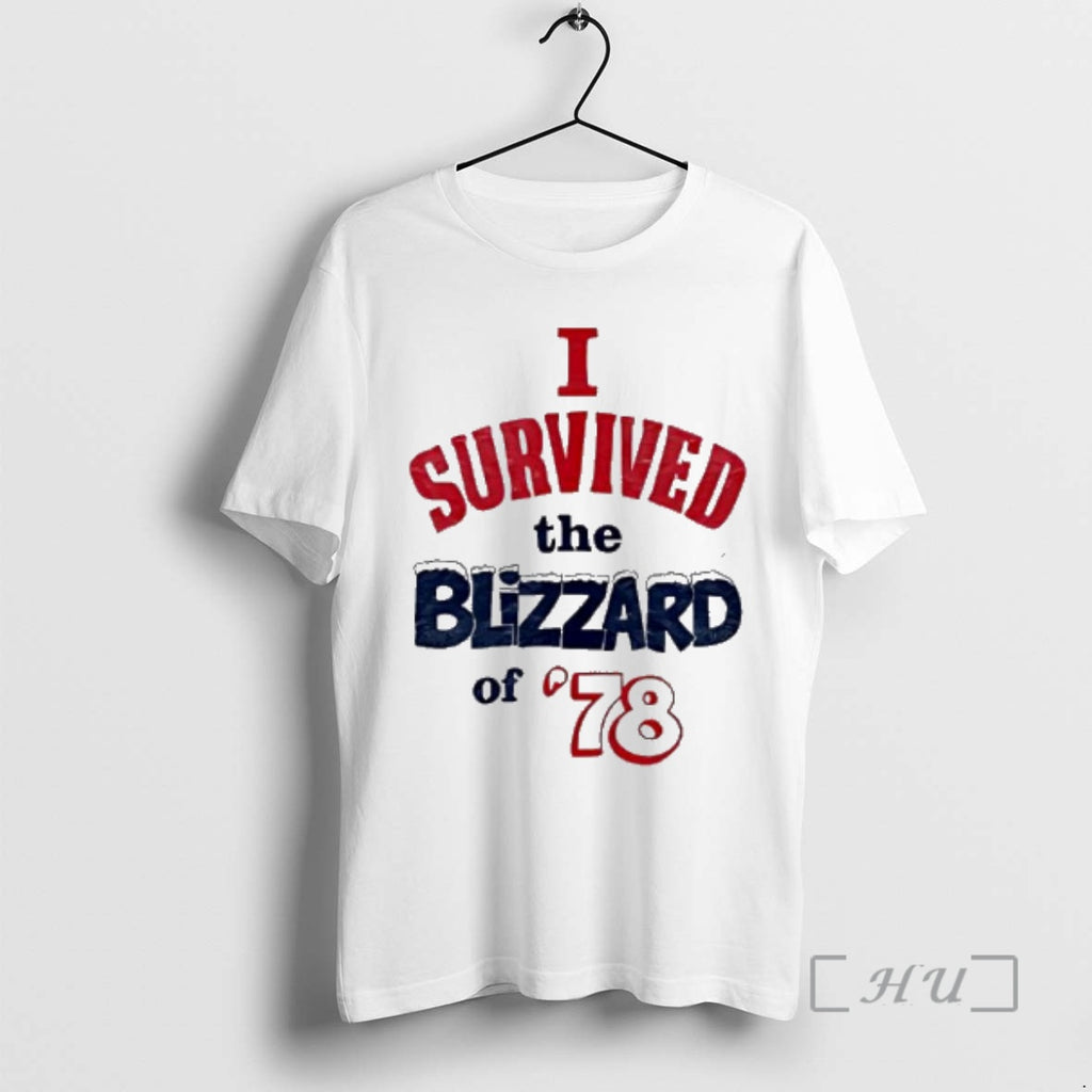 Trending I Survived The Blizzard Of 1978 T-Shirts, Hoodie, Sweatshirt | PopFlextees.com